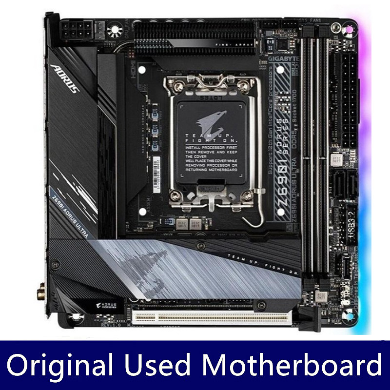 Lga 1700 Ddr5 Itx Motherboard - เมนบอร์ดเดสก์ท็อป Gigabyte Z690I AORUS ULTRA LGA1700
