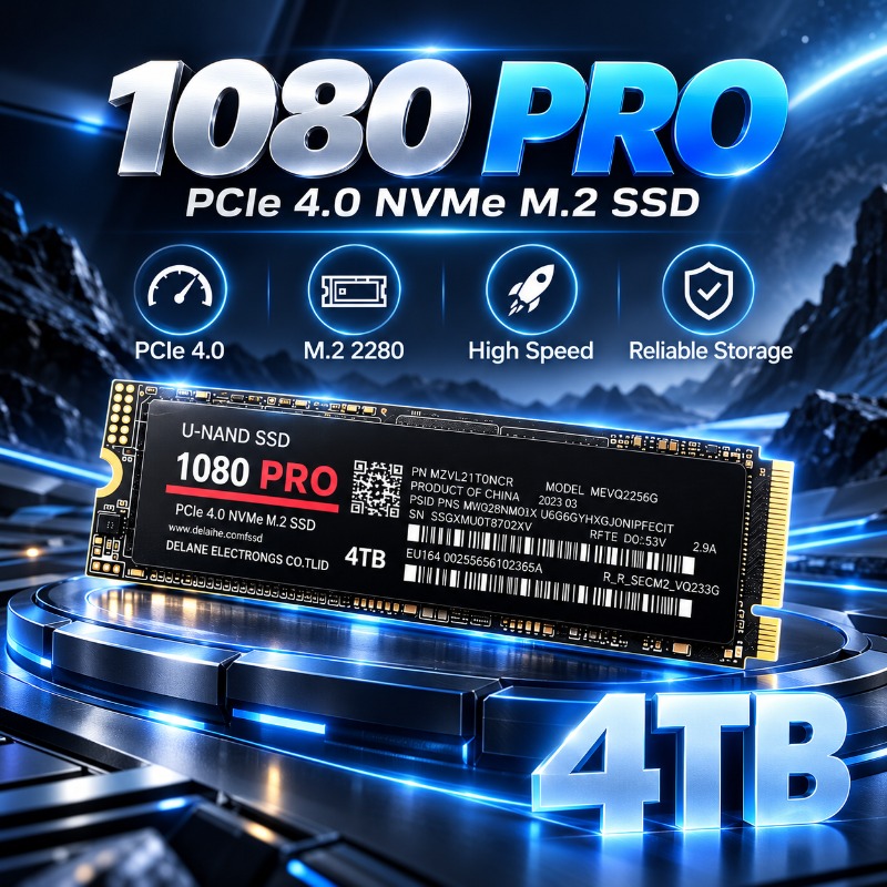 M.2 Nvme 4Tb Pcie 4.0 Ssd - SSD รุ่น 1080PRO M.2 NVMe PCIe