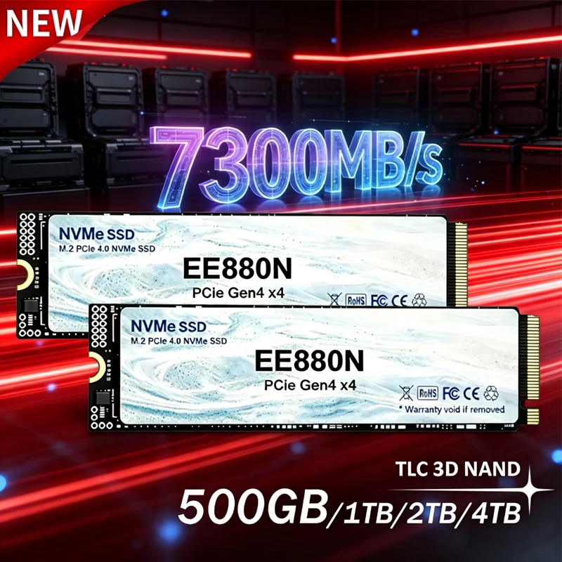 M.2 Nvme 4Tb Pcie 4.0 Ssd - SSD M.2 NVMe ความเร็วสูง 7300MB/s รุ่นใหม่