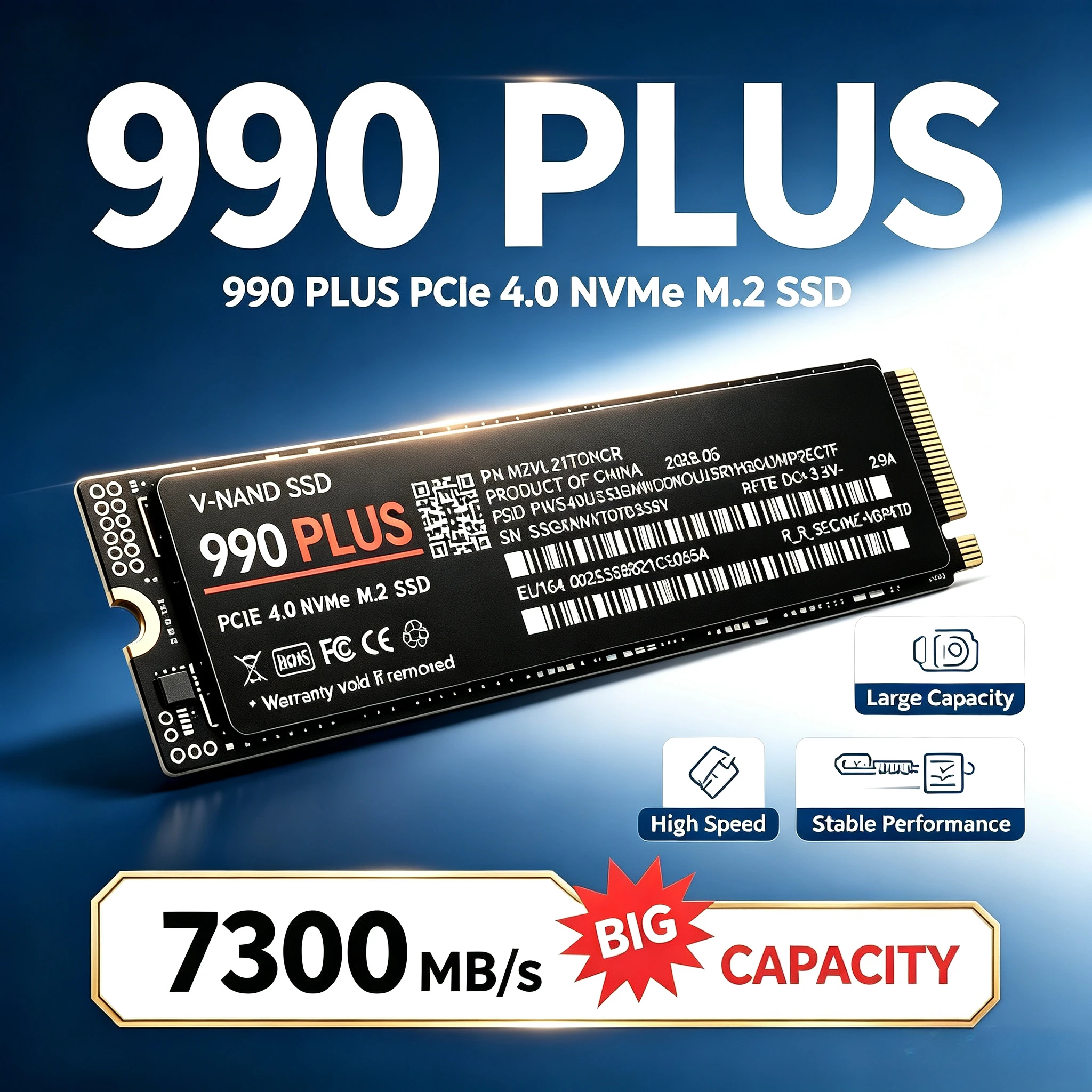 ใหม่ 990 Plus M.2 NVMe PCIe 4. - M.2 Nvme 4Tb Pcie 4.0 Ssd บทวิจารณ์และราคา