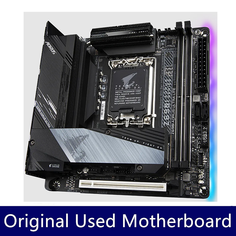 เมนบอร์ด Gigabyte Z690I AORUS  - Lga 1700 Ddr5 Itx Motherboard บทวิจารณ์และราคา