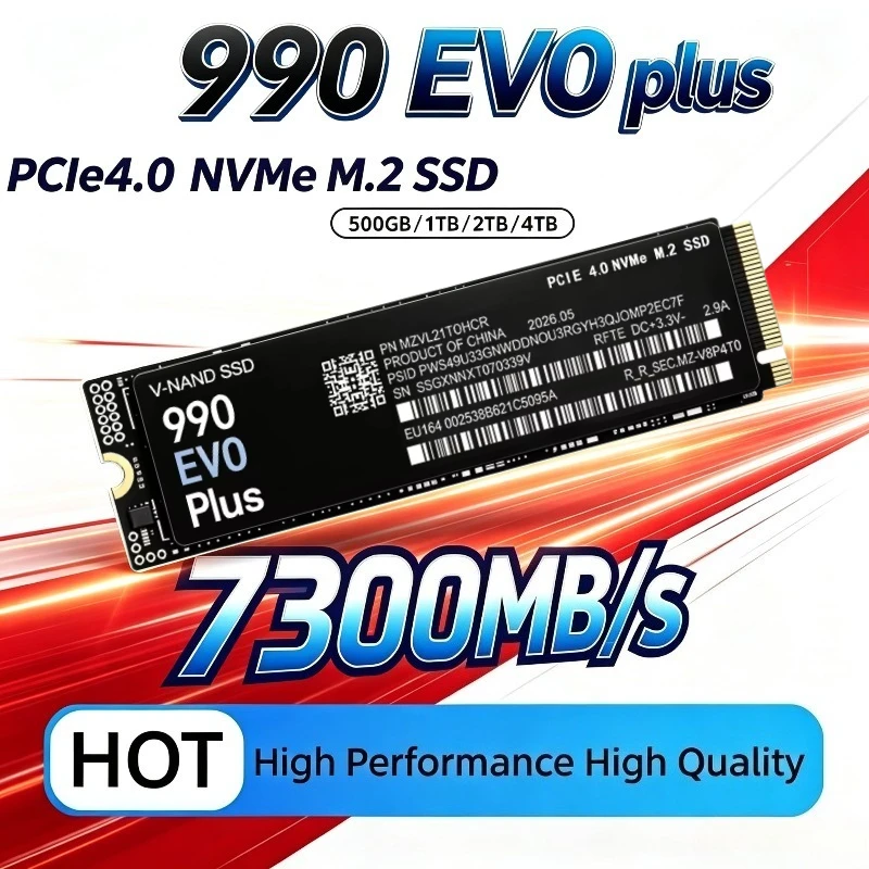 990 EVO Plus 500GB-4TB TLC 3D  - M.2 Nvme 4Tb Pcie 4.0 Ssd บทวิจารณ์และราคา
