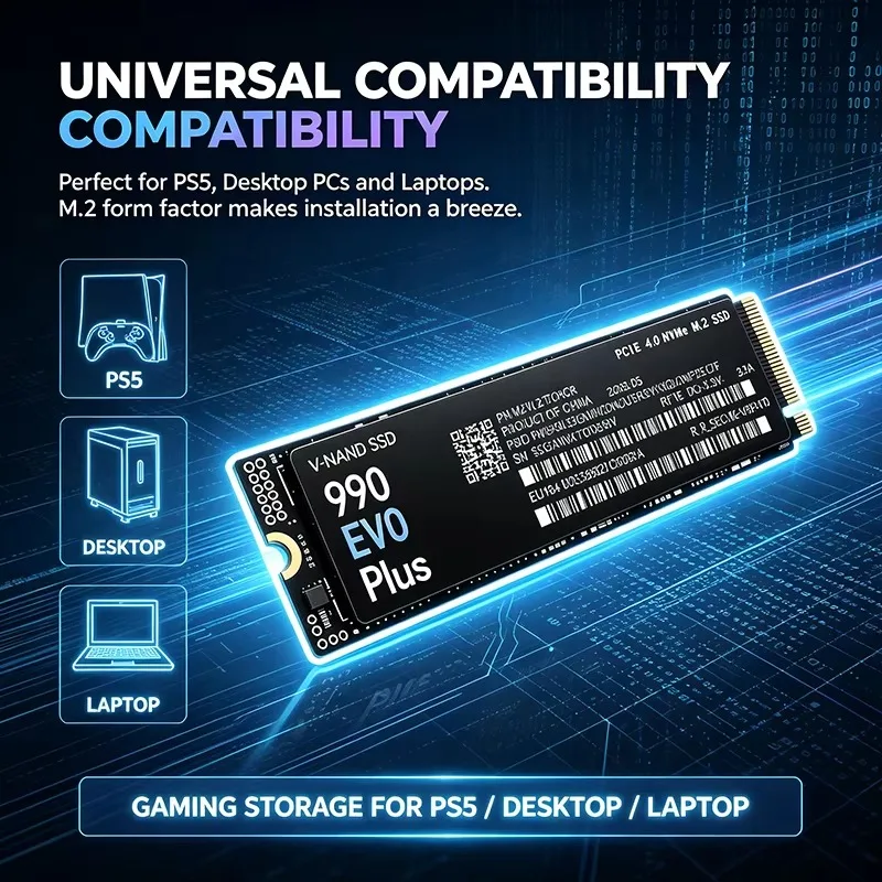 990 EVO Plus 500GB-4TB TLC 3D  - M.2 Nvme 4Tb Pcie 4.0 Ssd บทวิจารณ์และราคา