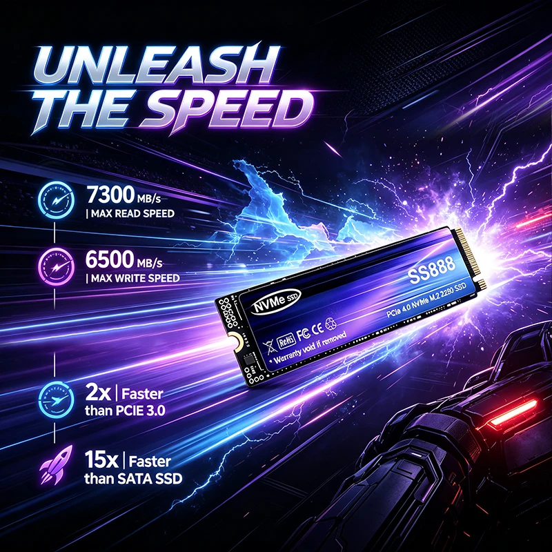 SS888 M.2 NVMe PCIe 4.0 SSD คว - M.2 Nvme 4Tb Pcie 4.0 Ssd บทวิจารณ์และราคา