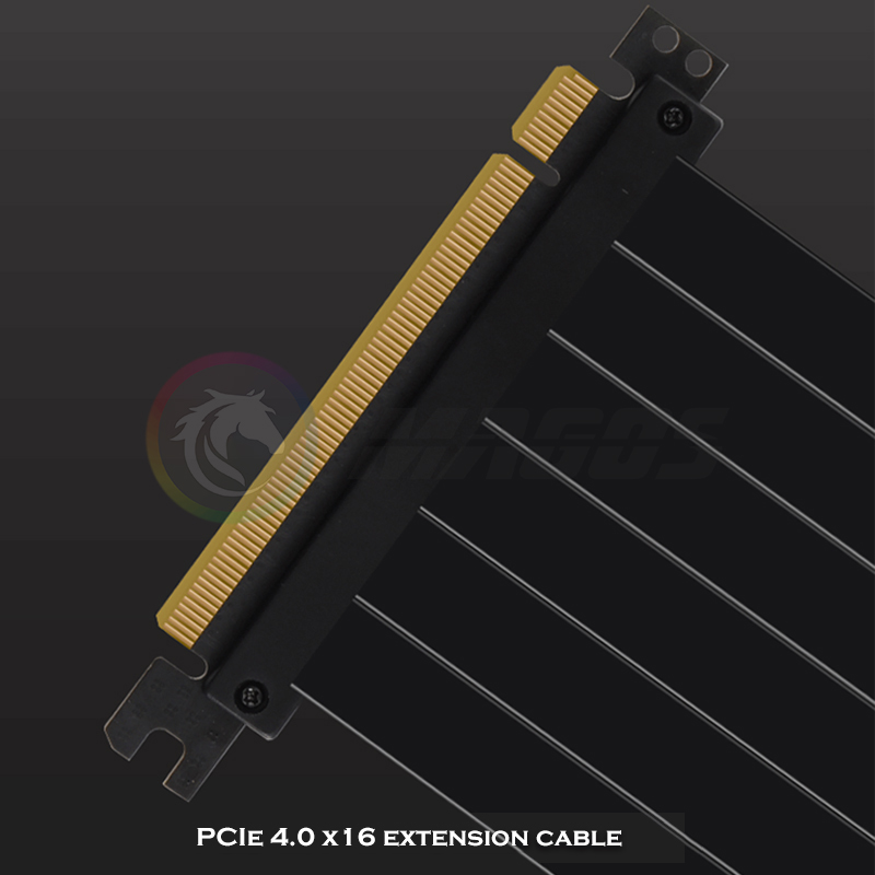PCIE 4.0 X16 Riser Cable การ์ด - Pcie 4.0 X16 Riser Cable 90 Degree บทวิจารณ์และราคา
