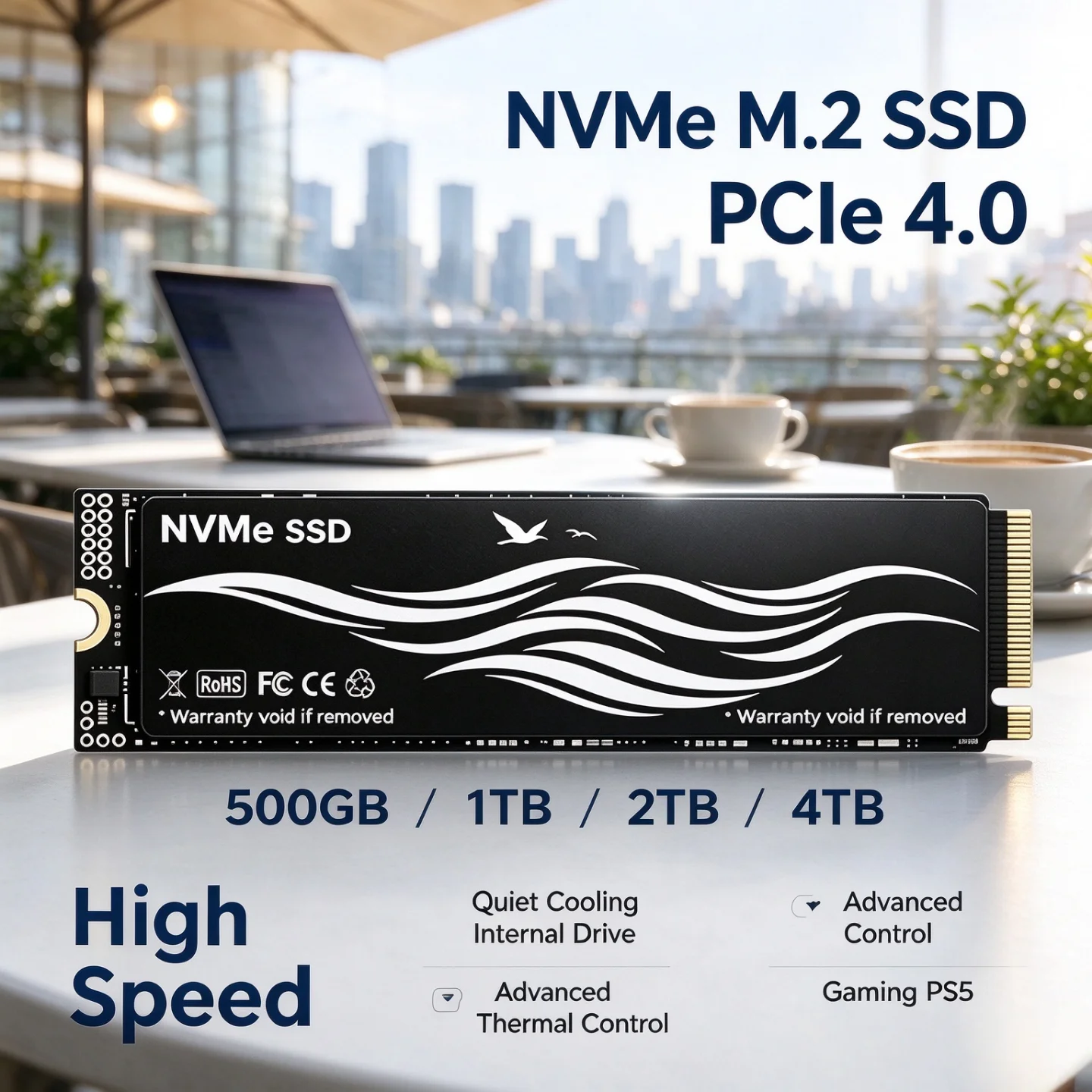 ไดรฟ์ภายใน NVMe M.2 SSD PCIe 4 - M.2 Nvme 4Tb Pcie 4.0 Ssd บทวิจารณ์และราคา