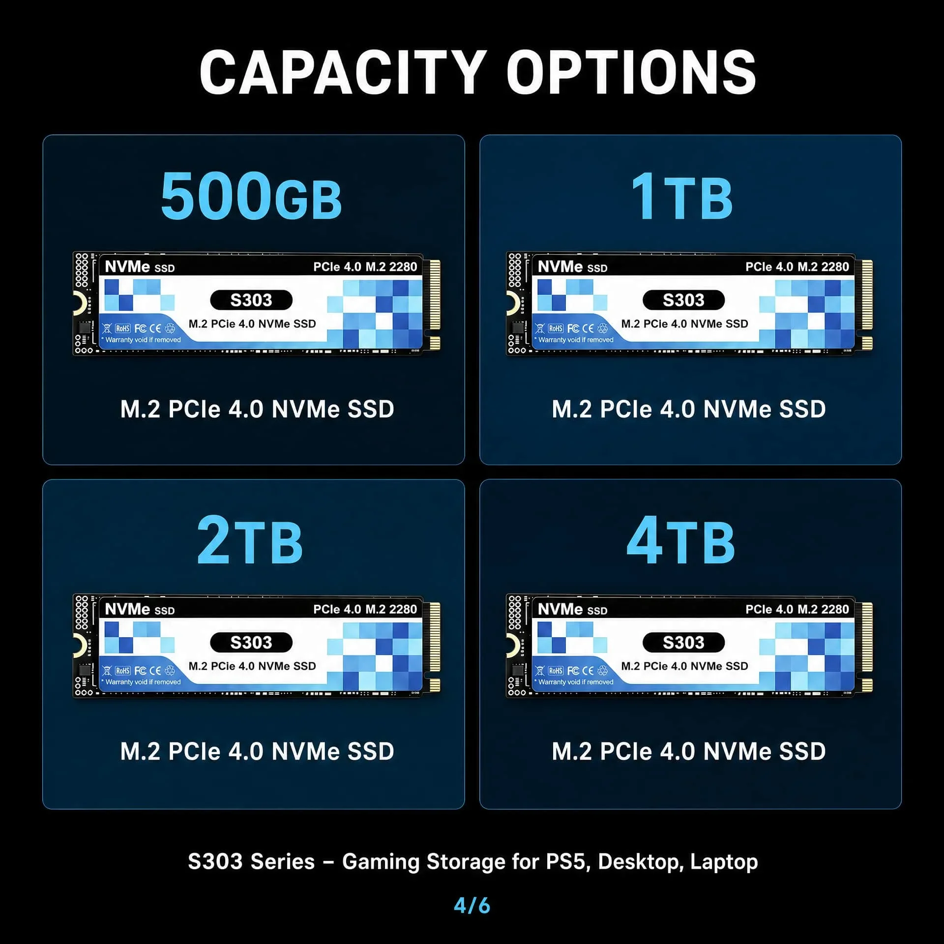 SSD NVMe M.2 PCIe 4.0 รุ่น S30 - M.2 Nvme 4Tb Pcie 4.0 Ssd บทวิจารณ์และราคา