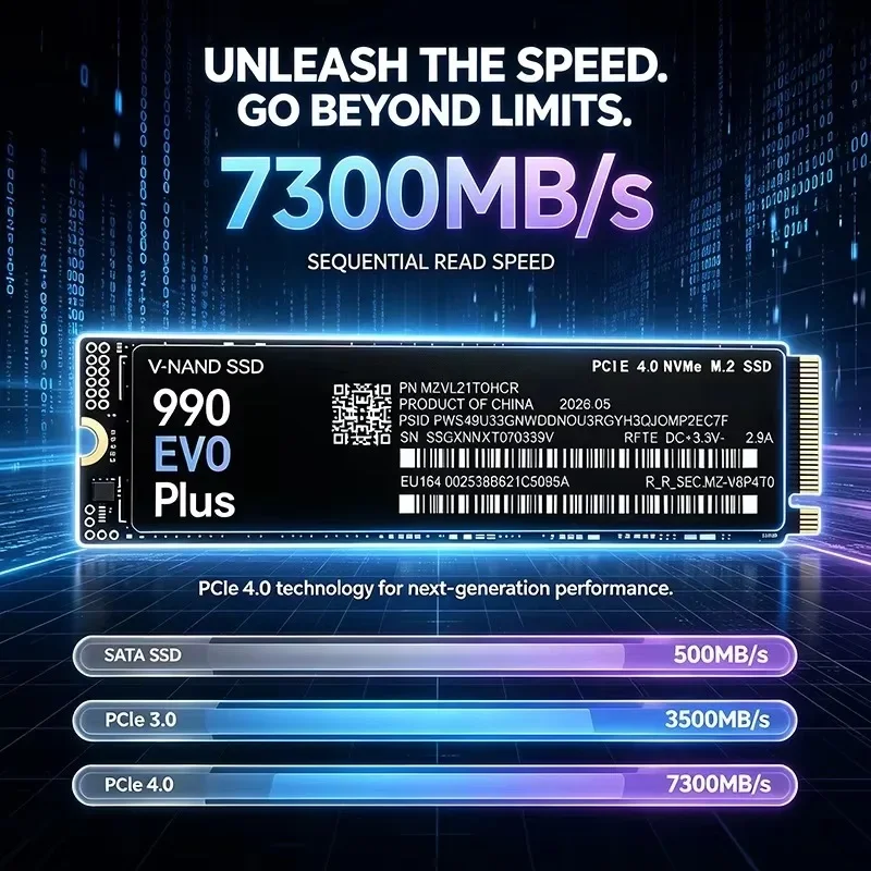 ใหม่ 990 EVO Plus M.2 2280 NVM - M.2 Nvme 4Tb Pcie 4.0 Ssd บทวิจารณ์และราคา
