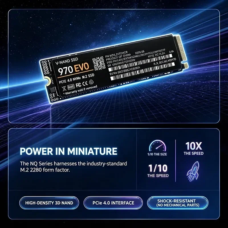 970 EVO NVMe M.2 2280 SSD PCIe - M.2 Nvme 4Tb Pcie 4.0 Ssd บทวิจารณ์และราคา