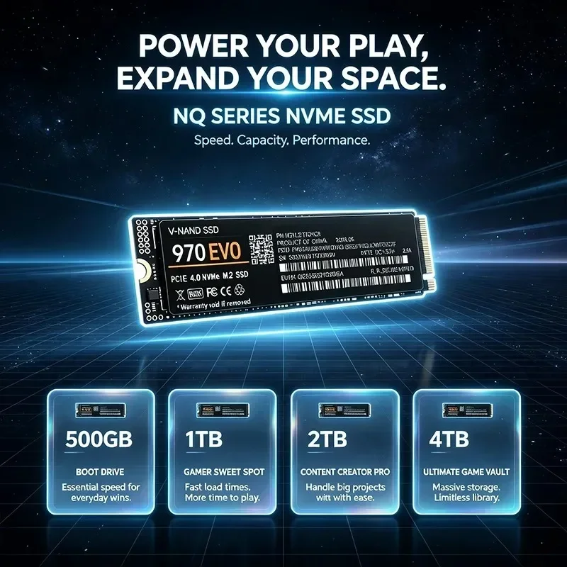 970 EVO NVMe M.2 2280 SSD PCIe - M.2 Nvme 4Tb Pcie 4.0 Ssd บทวิจารณ์และราคา