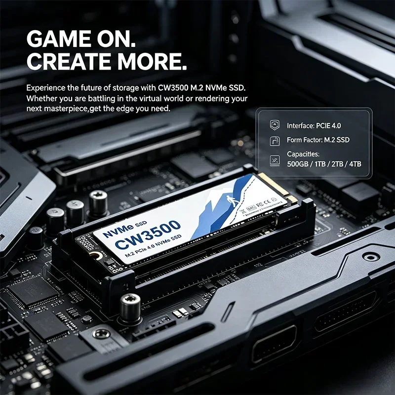 CW3500 NVMe SSD ความเร็ว 7300M - M.2 Nvme 4Tb Pcie 4.0 Ssd บทวิจารณ์และราคา