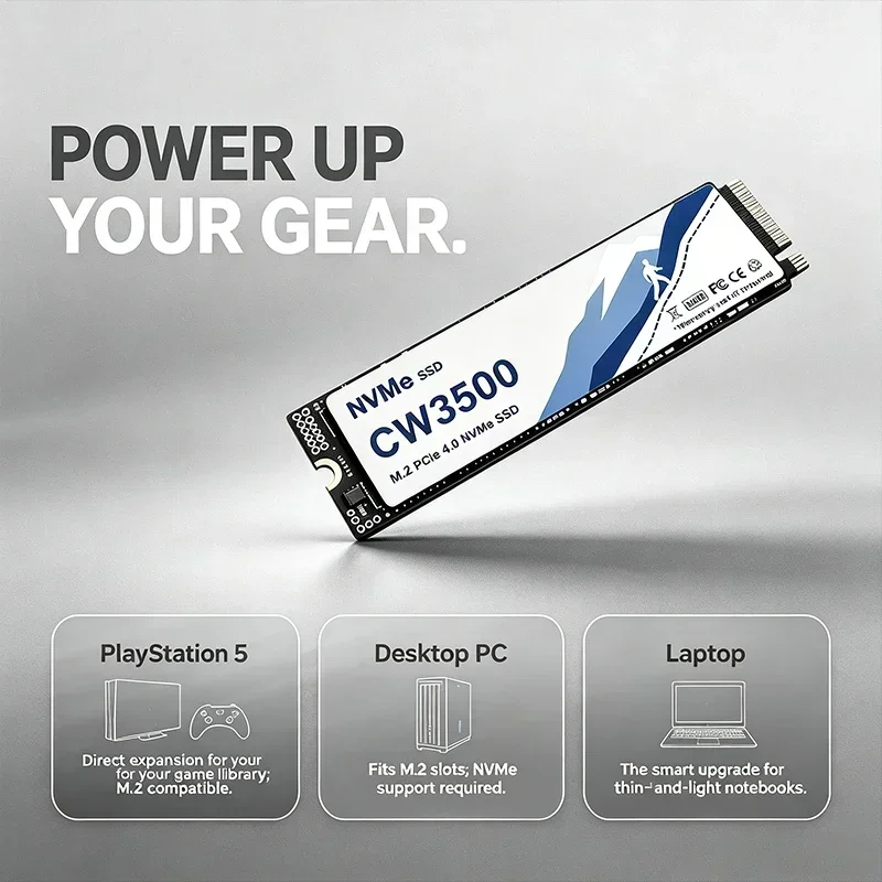 CW3500 NVMe SSD ความเร็ว 7300M - M.2 Nvme 4Tb Pcie 4.0 Ssd บทวิจารณ์และราคา