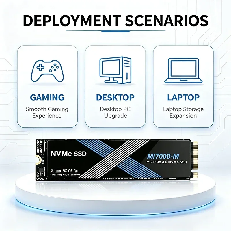 PCIe 4.0 MI7000-M NVMe M.2 SSD - M.2 Nvme 4Tb Pcie 4.0 Ssd บทวิจารณ์และราคา