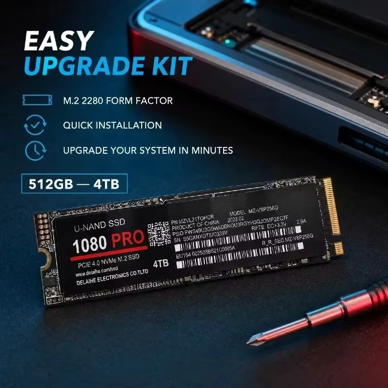 SSD รุ่น 1080PRO M.2 NVMe PCIe - M.2 Nvme 4Tb Pcie 4.0 Ssd บทวิจารณ์และราคา