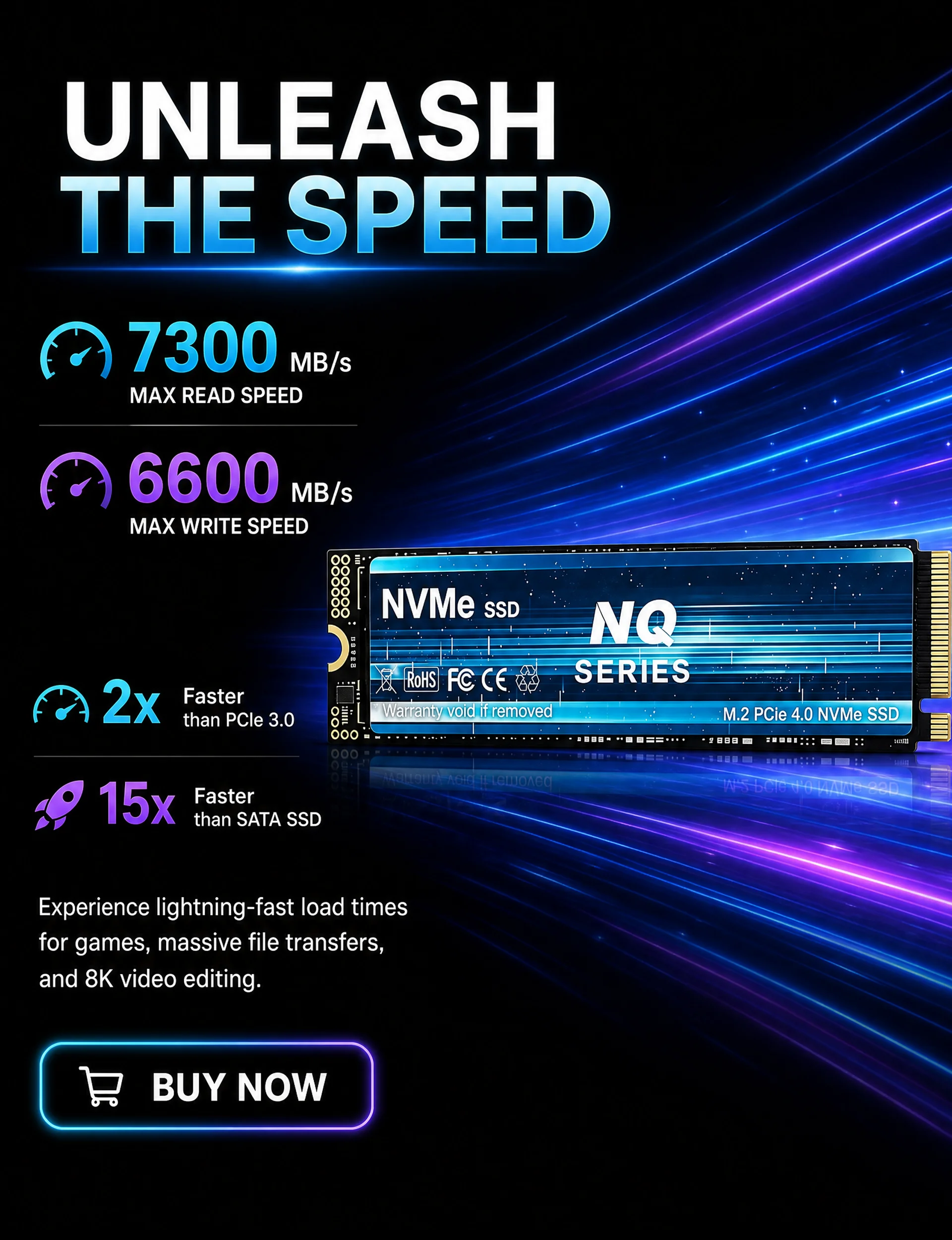 SSD แบบ M.2 NVMe PCIe 4.0 ซีรี - M.2 Nvme 4Tb Pcie 4.0 Ssd บทวิจารณ์และราคา