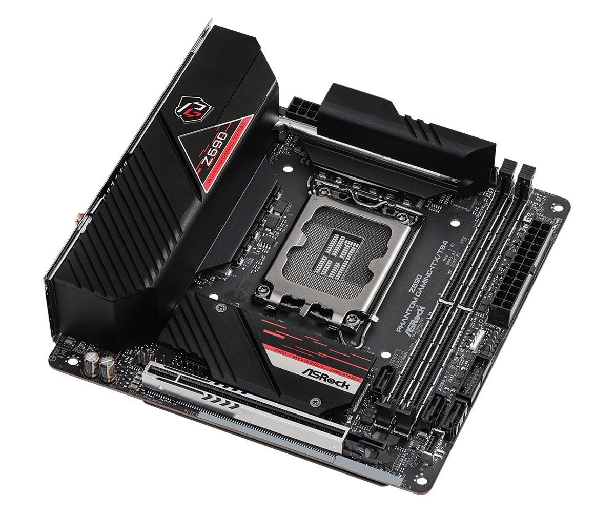 เมนบอร์ด ASROCK Z690 Phantom G - Lga 1700 Ddr5 Itx Motherboard บทวิจารณ์และราคา