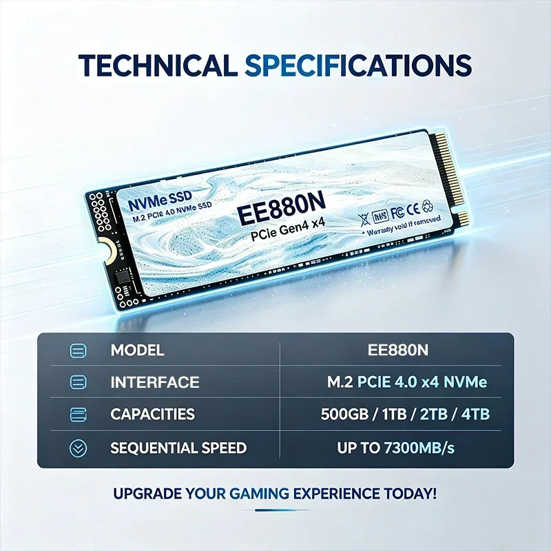 SSD M.2 NVMe ความเร็วสูง 7300M - M.2 Nvme 4Tb Pcie 4.0 Ssd บทวิจารณ์และราคา