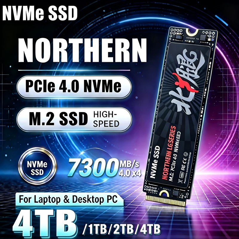 ความเร็วสูง 7300MBs, SSD M.2 N - M.2 Nvme 4Tb Pcie 4.0 Ssd บทวิจารณ์และราคา